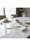 Stainless Steel Serving Fork 24 cm – Gold - 3