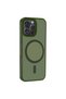 iPhone 16 Pro Case Magsafe Supported Camera Raised Silicone Matte Anti-Fingerprint Gzst - 3
