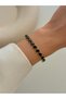 Steel Zircon Stone Waterway Bracelet 1 Piece, - 7