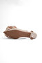 Sup 3312 Bow Detailed Hazelnut Heeled Stiletto - 3