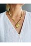 Citrine Natural Stone Eye of the Sun Pendant - 2