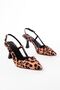 Zri̇n-002 Leopard Daily 7 cm Heeled Shoes - 6