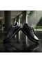 Black Sole Sneaker with Black Rubber Laces - 7