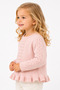 1-5 Years Old Girl's Bead Detail Knitwear Sweater 23213 - 2