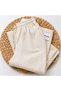 Relaxed Fit Wide Leg Women's Trousers with Elastic Waist and Lace-Up Detail, Casual Stylish Loose Trousers - 5