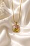 Luxury Embossed Figured 45 cm Adjustable Necklace - 2