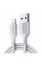 Cablu US199 USB-A/LIGHTNING 2.4A 2M (Argintiu) - 2