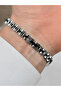 Black and Silver Steel Men's Bracelet Frj10198A-J 2 Year Warranty Gift Boxed - 2