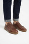 Zrc191 High Quality Belt Detailed Stylish Casual Men's Sneaker Taba - 2