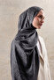 Smoked Spiral Pattern Ayrobin Jacquard Shawl