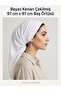 Headscarf White 1 Piece Good Quality Useful Beautiful Stylish (Size: 97 cm X 97 cm) - 4