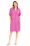 Women's Regular Cut Short Sleeve Tunic Dress