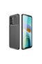 Xiaomi Redmi 10 Case Carbon Look Silicone with Camera Protection Ultimate Protection Brsa