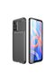 Xiaomi Redmi Note 11t 5g Case Carbon Look Silicone with Camera Protection Ultimate Protection Omsy - 5