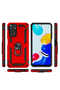 Xiaomi Redmi Note 11 Global Case Camera Protector Magnetic Stand Tank Protection Brsa - 3