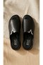 Bokks Women's Genuine Leather V Buckle Detailed Thick Sole Slippers B4708 - 2