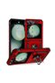Galaxy Z Flip 6 Case Camera Protector Magnetic Stand Tank Protection Tkng