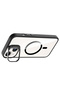 iPhone 14 Case with Camera Stand, Magsafe Supported, Transparent Back, Silicone Gzst - 4