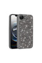 iPhone 17E Case Glittery Diamond Stone Camera Raised Silicone Vrdr - 3