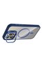 iPhone 15 Pro Case with Camera Stand, Magsafe Supported, Transparent Back, Silicone Butam - 4