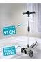 Children's Scooter with Lights and Music, 4-Level Adjustable Handlebar Height, Specially Designed Scooter - 2
