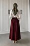 Black Pocketed Flared Skuba Crepe Skirt - Ideal for Comfortable and Stylish Combinations - 5