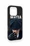 iPhone 16 Pro Compatible Mafia Patterned Silicone Case - 3