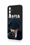 Samsung A16 Compatible Mafia Patterned Silicone Case - 4
