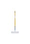 Microfibre Window Washer Squeegee With Telescopic Handle Yellow/Grey/White 25cm - 3
