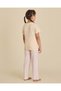Girls Yellow T-Shirt And Long Pants PJ Set - 5
