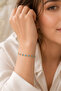 Mineli Blue Evil Eye Beaded Women's Bracelet 16 cm + 3 cm - 3