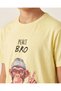 Senior Boys Yellow Peace Bro Graphic T-Shirt - 3
