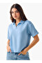 CONTRAST PIPING COLLARED TEE SET - 2