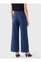 Lcwaikiki Classic Indigo High Waist Wideleg Women's Jean Pants - 4