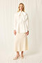 Fular Detail Pleated Shirt - 3