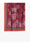 Multicolored Floral Patterned Square Shawl - 2