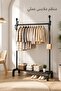 1 Metal Freestanding Clothes Rack Storage Organizer Bedroom Stable Rustproof Shoe Shelf