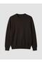 Crew Neck Men's Knitwear Sweater (W6) - 5