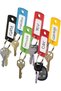 Key Tags with Split Ring, Plastic ID Label Holders, Multi-Purpose Organization, 50 Pack - 3