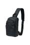 Sling Crossbody Bag Small Shoulder Backpack for Men Waterproof Slim Chest Bags Casual Daypack for Travel and Daily use 13" ( BLACK ) - 4