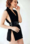 Leather Dress Belt, Stylish Leather Corset Belt - 2