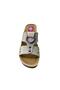 Women's Wedge Heel Moon Buckle Slippers - 5
