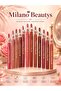 12-Piece Thick Lip Liner with Sharpener