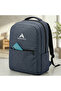 Protected Notebook Backpack with Navy Blue Interior Compartments for Office Home Office Computer