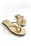 Costa Gold Flat Sole Flip-Flop Women's Slippers - 2
