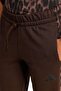 Seasonal Essentials Leopard Print French Terry Pants with 3-Stripes Eşofman Altı - 5