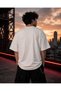 Unisex Oversize Spider Printed T-Shirt Short Sleeve Streetwear 100% Cotton Casual T-Shirt - 3