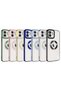 حافظة آيفون 12 مع حماية لعدسة الكاميرا وشعار يظهر شعار العلامة التجارية، خفيفة الوزن ورفيعة SHRP - 2
