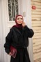 سترة بومبر - سوداء - 5