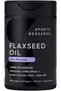 Vegan Flaxseed Oil (1200mg) Herbal Supplement with Plant-Based ALA Omega 3 ~ Vegan Certified & Non-GMO Project Verified ~ Gluten, Soy & Carrageenan Free (180 Veggie softgels)